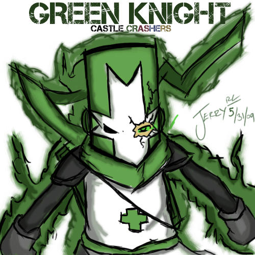 Green Knight - Castle Crashers by Paozinhoow on DeviantArt