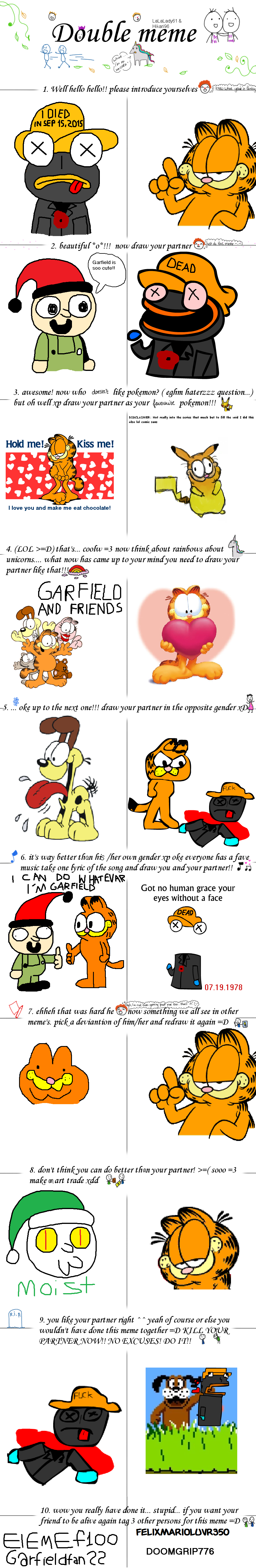 Garfield's Double Meme