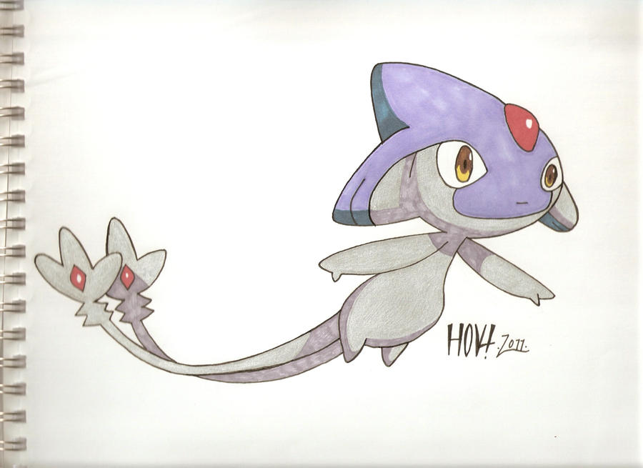 Pokemon-Azelf by Davidbatmanfan on DeviantArt