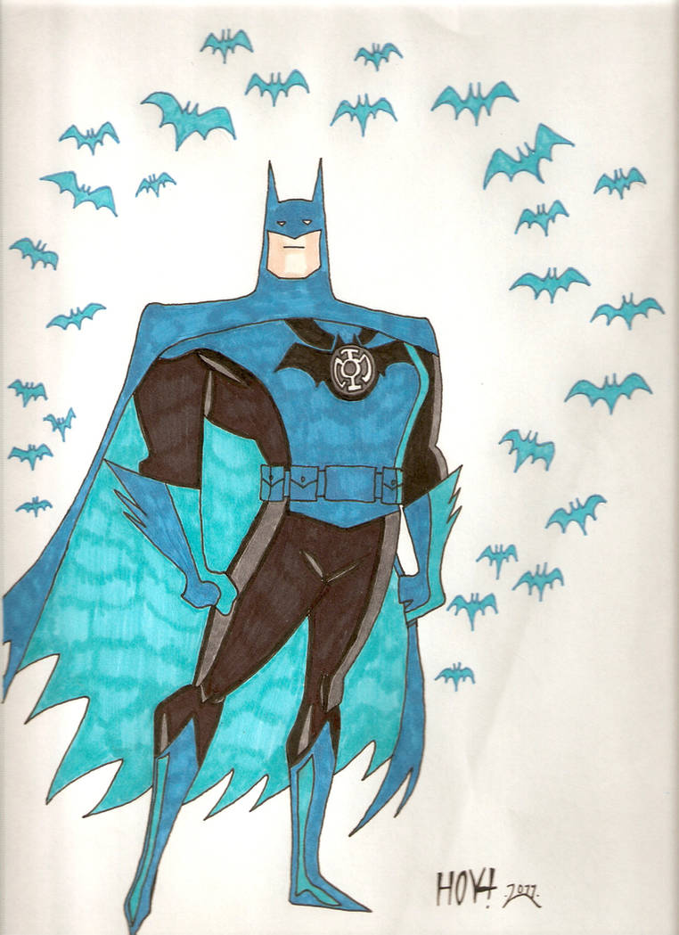 Blue Lantern Batman