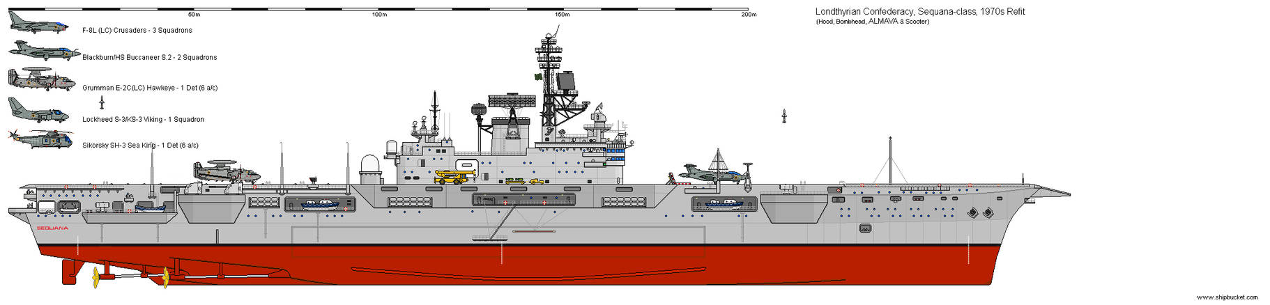 Londthyrian Confederacy - Sequana-class CV