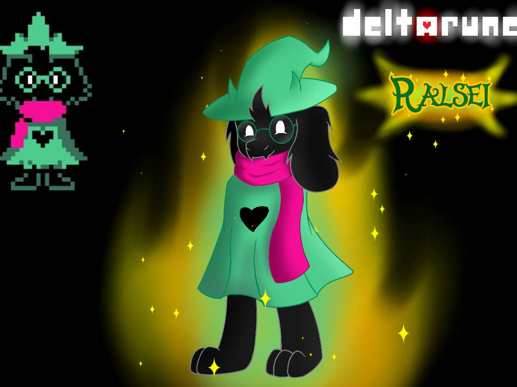 Ralsei Fan art(simple style) by DeathZone543 on DeviantArt