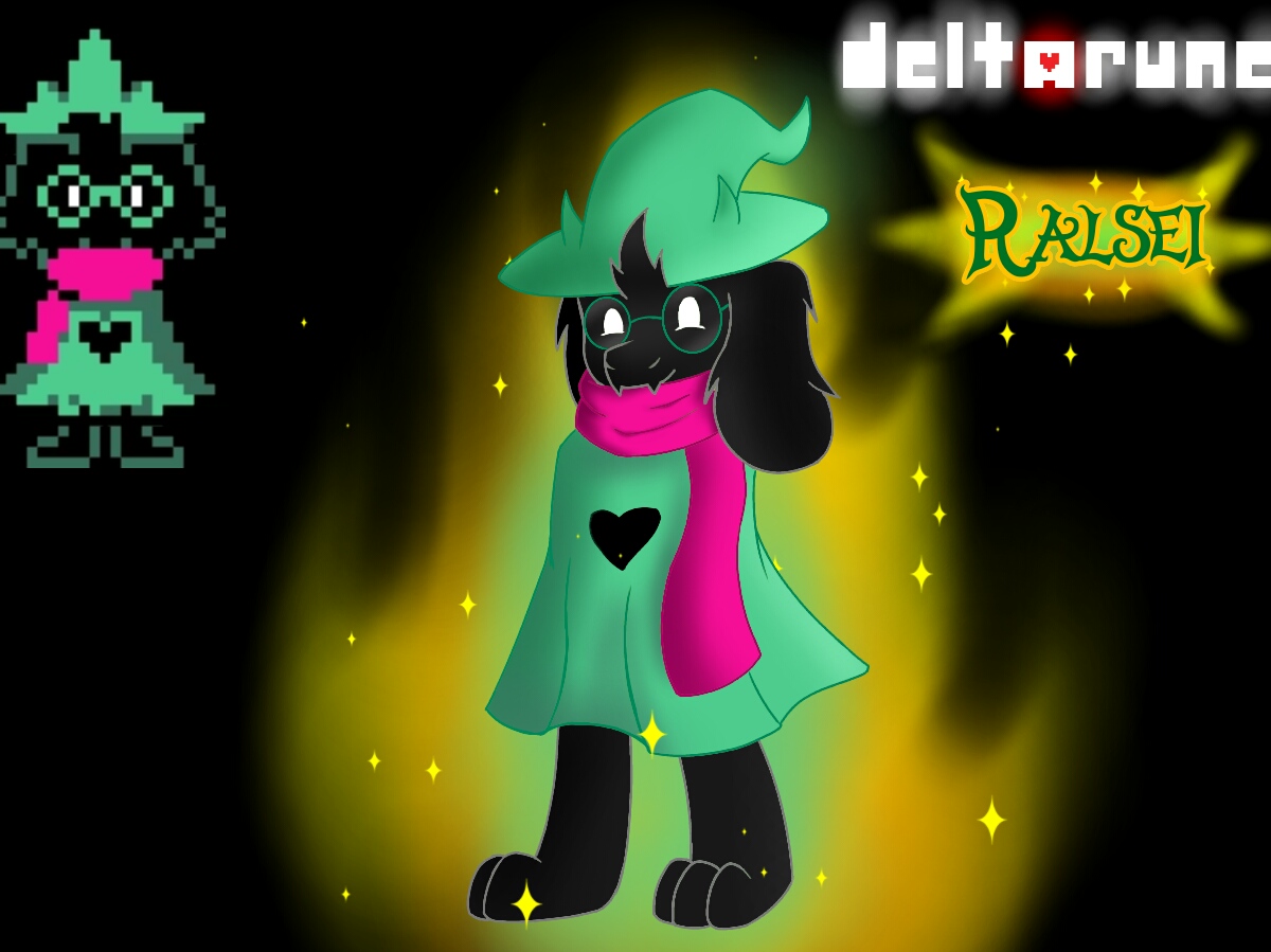 Small Ralsei Graph Ralsei Fan art(simple style) by DeathZone543 on DeviantArt