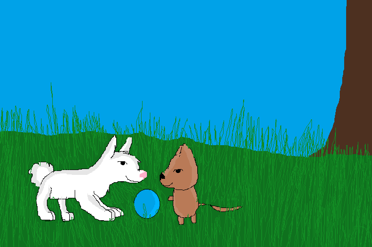 Rabbit and Mouse First Picture by PyroWolfFox on DeviantArt