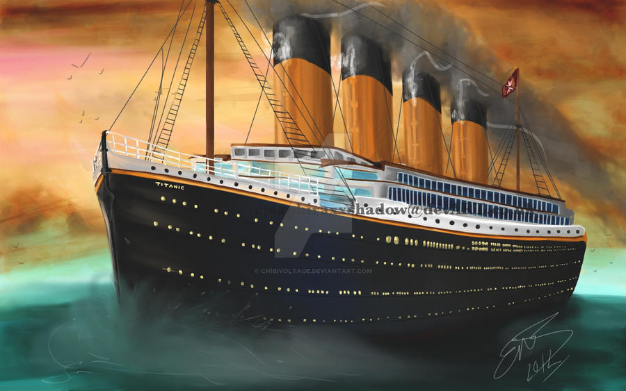 Titanic View Deviantart Titanic. by ChibiVoltage on DeviantArt
