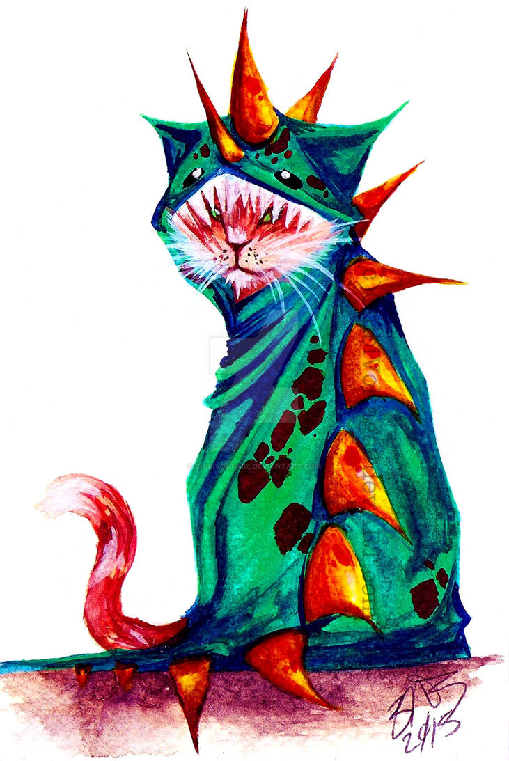 Kittysaurus By ChibiVoltage On DeviantArt kittysaurus-by-chibivoltage-on-deviantart