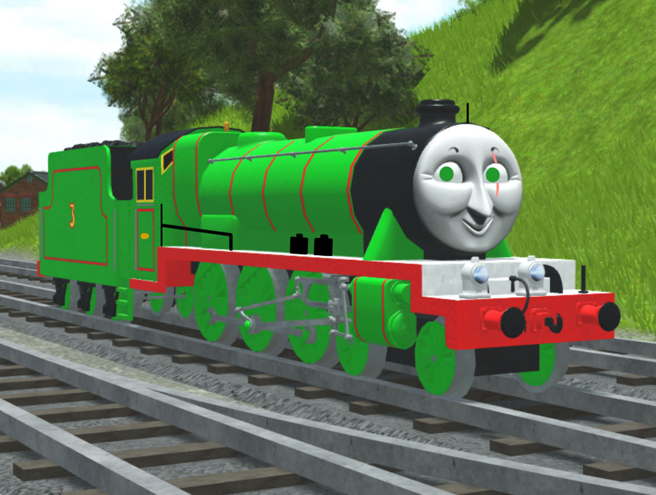 Henry The Green Engine V2 by quang2024 on DeviantArt