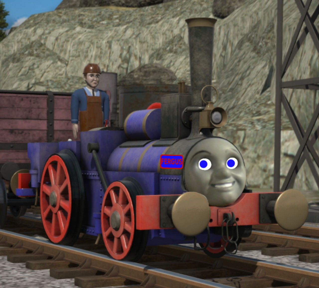 Fergus The Traction Engine by quang2024 on DeviantArt