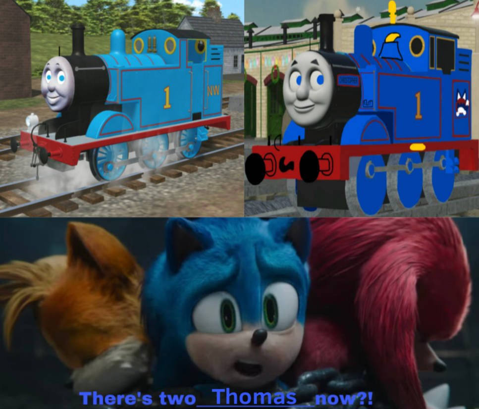 Thomas Two Fall Theres two Thomas now?! by quang2024 on DeviantArt