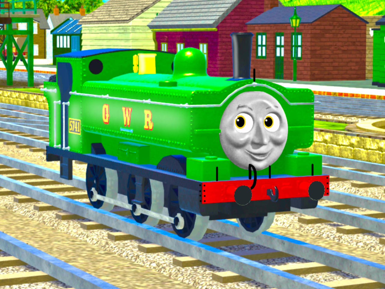 Montague Rws Duck The Great Western Engine by quang2024 on DeviantArt