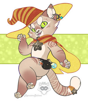 Cat Witch Adopt Open