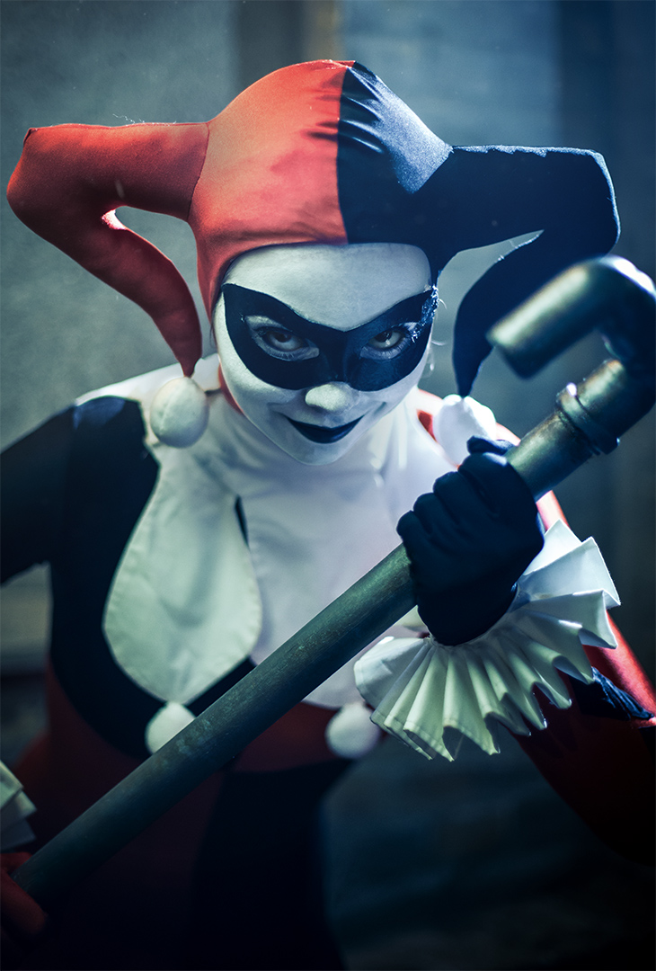 Harley Quinn -and pipe