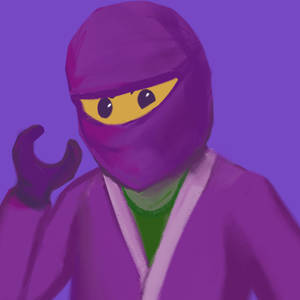 Purple ninja Nelson !! #ninjagofanart