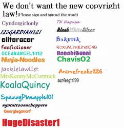 Please sign. SAVE DEVIANTART