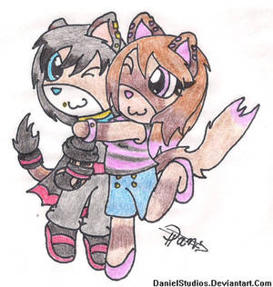 Carter and Emily .:CHIBI:.