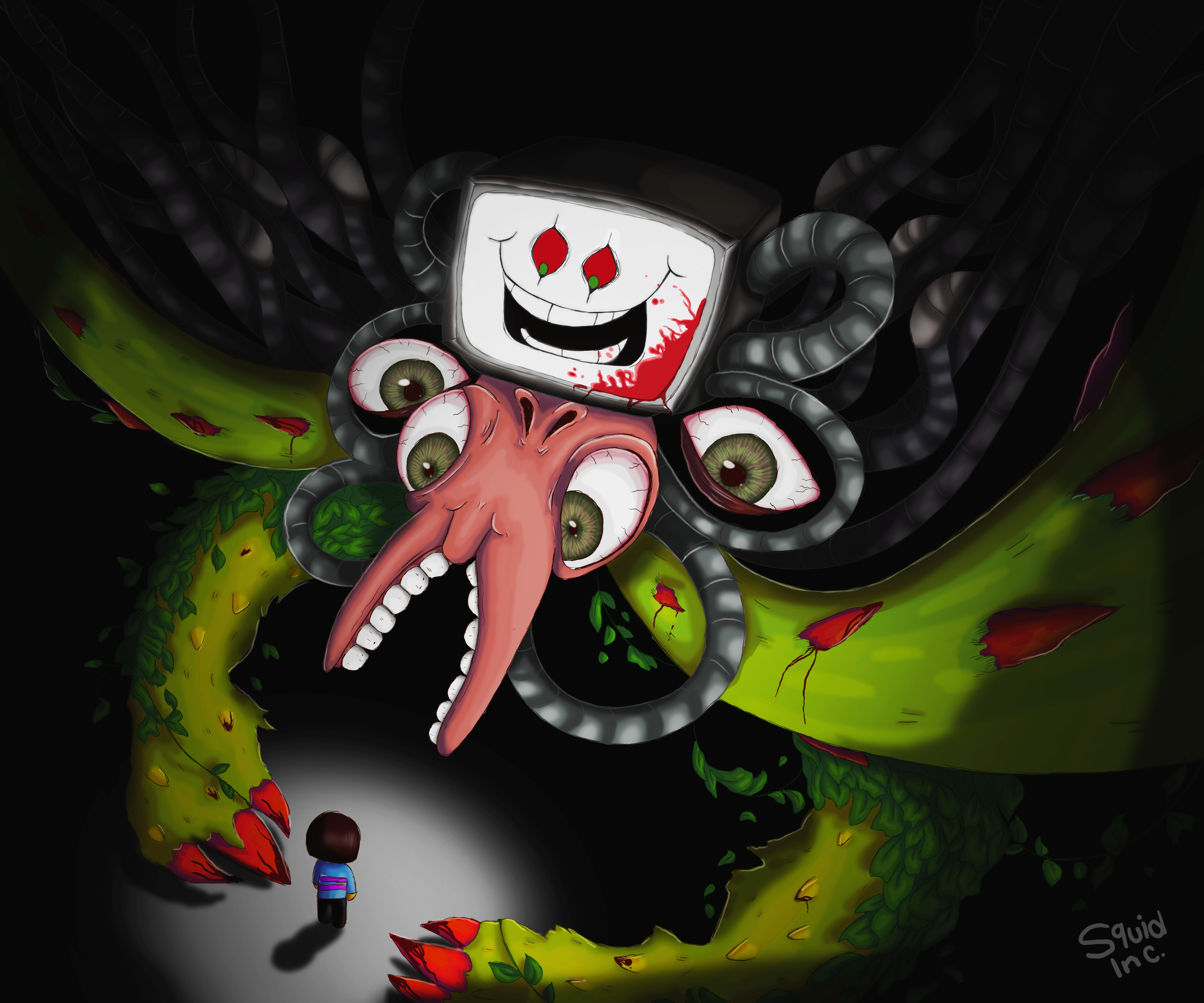 Omega Flowey-Undertale  Undertale, Undertale flowey, Flowey the flower