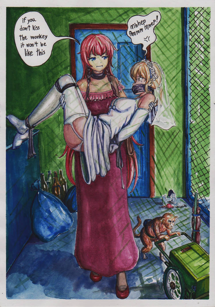 Kidnapped the bride by Grafhou on DeviantArt