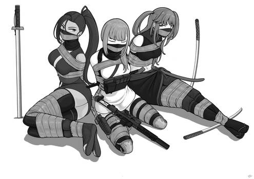 Kunoichi bondage