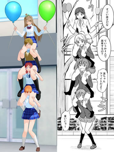 Love Live! Mirror girls tower