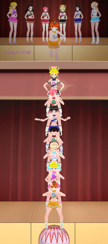 Princess Cheerleaders Tower