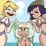 Wedgie en la playa