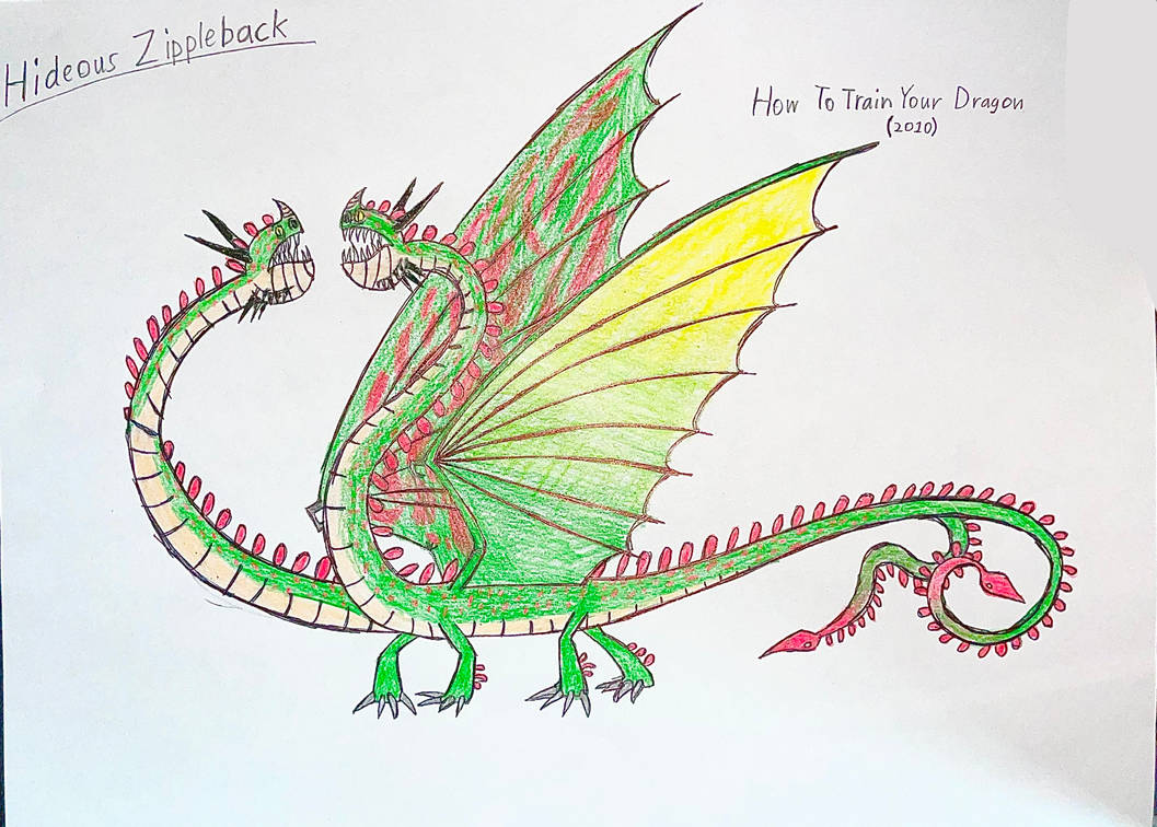 Hideous Zippleback by Gustthank on DeviantArt