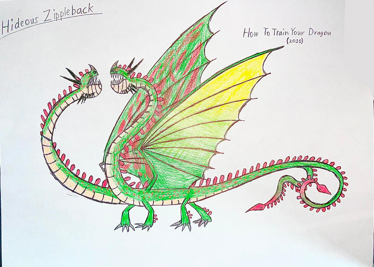 Hideous Zippleback by Gustthank on DeviantArt