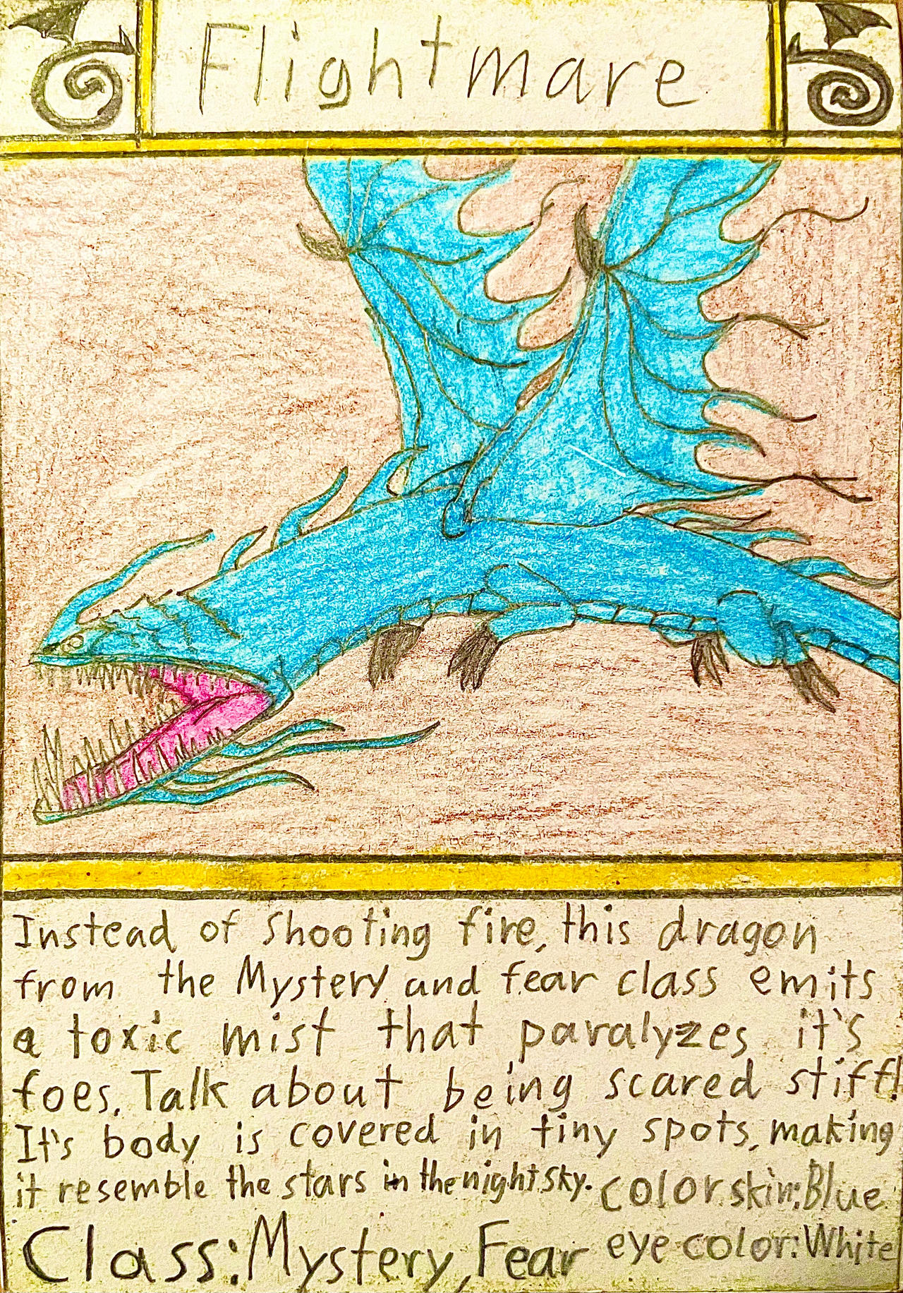 Flightmare Dragon Cards #42 Flightmare by Gustthank on DeviantArt
