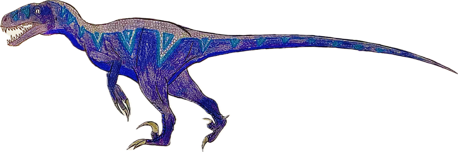 Colorful Utah Raptor Utahraptor by Gustthank on DeviantArt