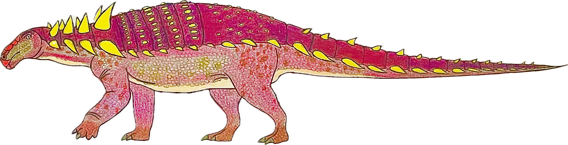Moadosaurus Nodosaurus by Gustthank on DeviantArt