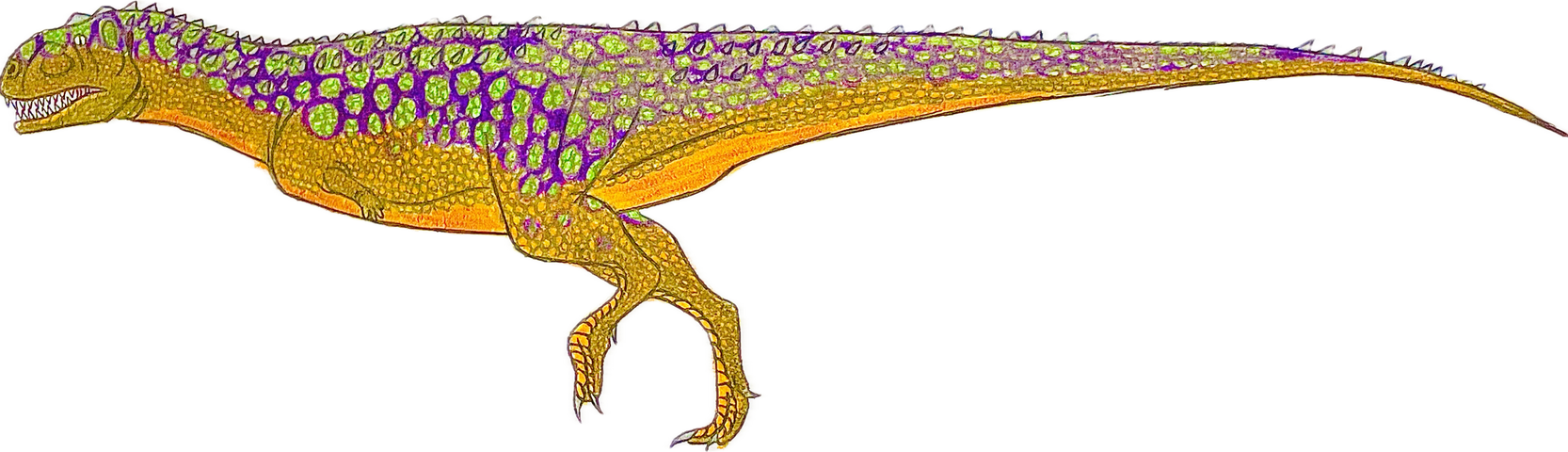 Rajasaurus by Gustthank on DeviantArt