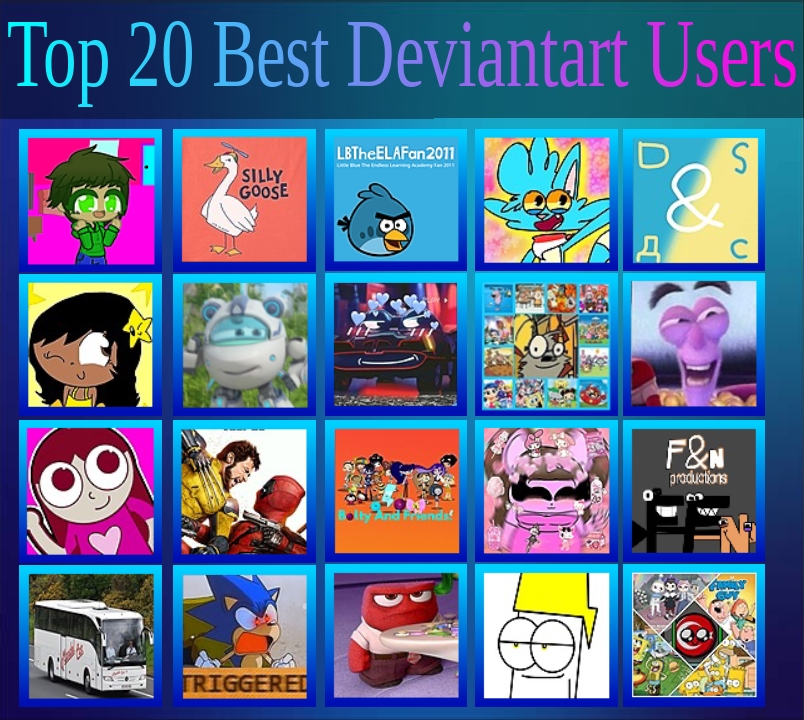 Top 10 Best DeviantArt Users Tancies by FyimsTanciesWorld300 on DeviantArt