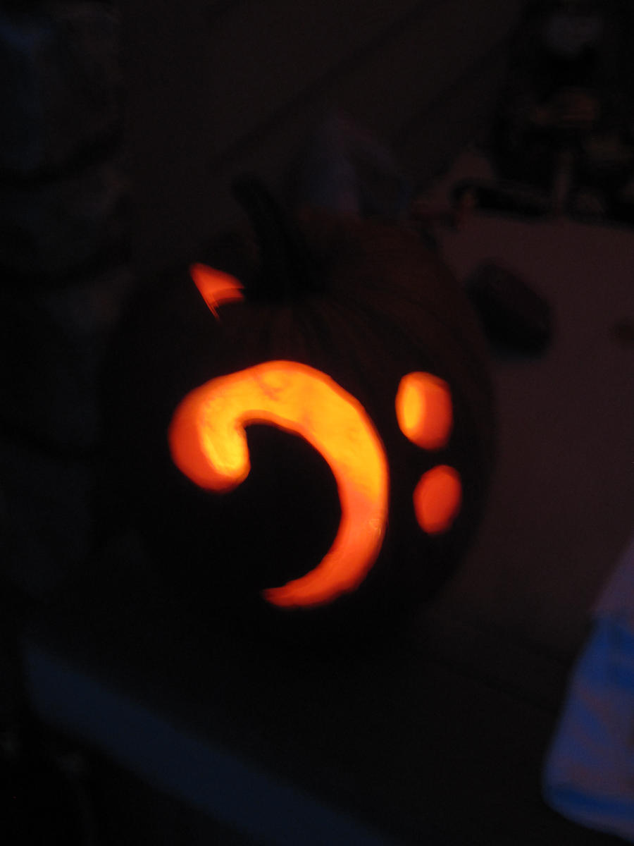 Bass Clef Pumpkin