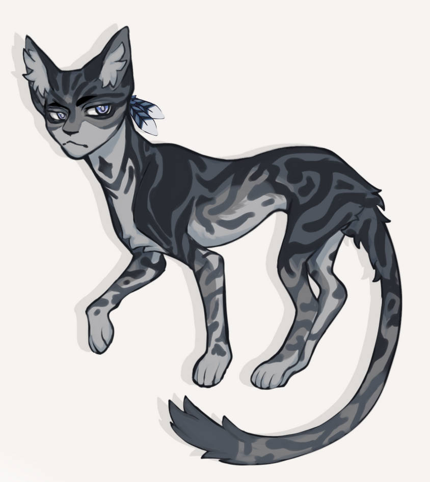 I haven't drawn cats in a while so here's Jayfeather and