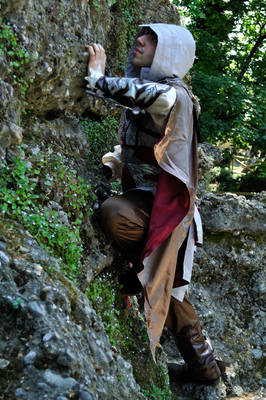 Ezio Auditore 'Climbing Rocks'