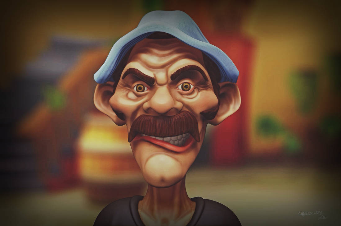 Don Ramon 3d FAN ART by carlocura on DeviantArt