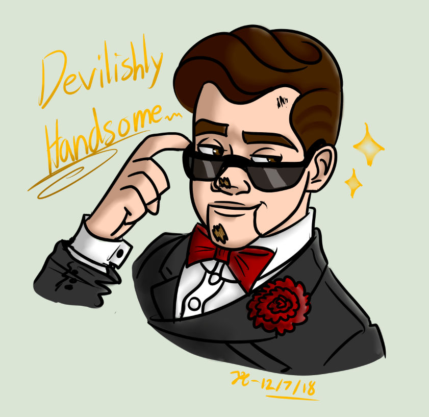 Slappy's Feelin Devilishly Handsome by TylerLMHarris on DeviantArt