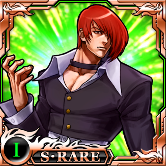 iori yagami kof Greeting Card for Sale by artxstore
