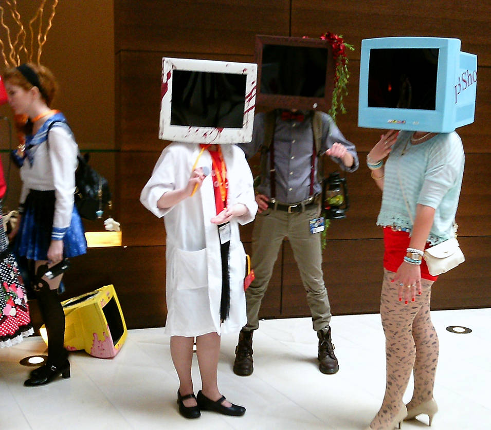 Object Heads (Anime Central 2015) by semi-surreal on DeviantArt