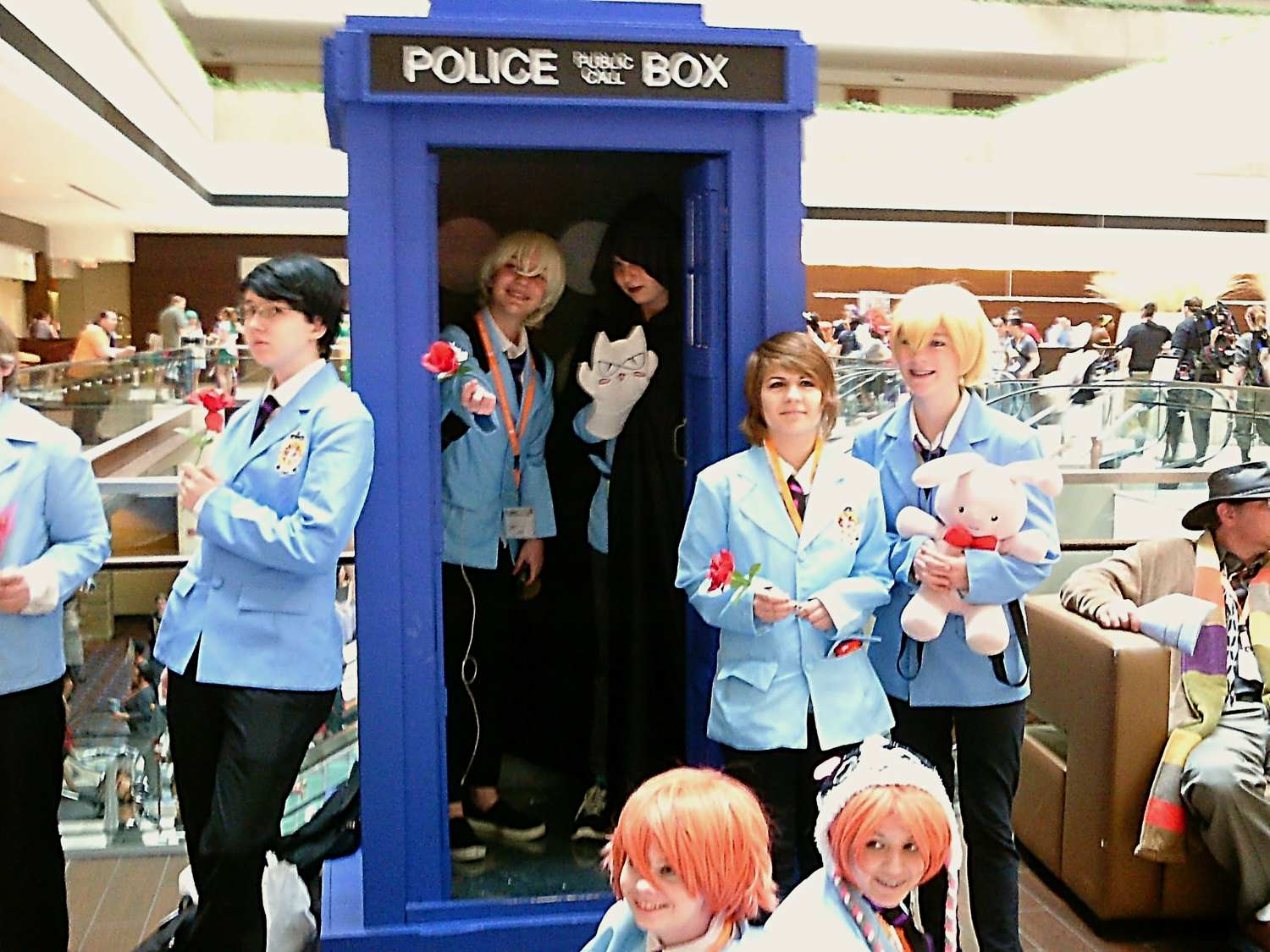 Ouran H.S.H.C. in TARDIS (at ACen 2015)