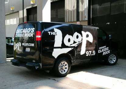 WLUP (The Loop) 97.9 FM (Chicago) van @ WWCCC 2018