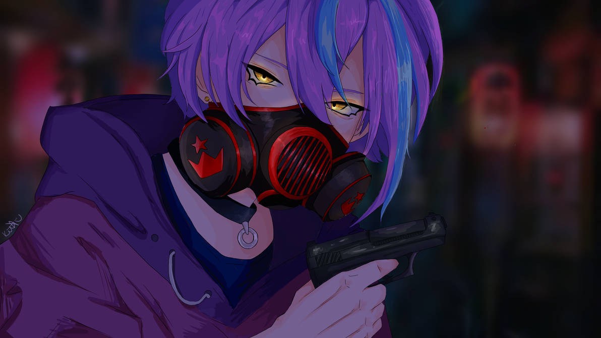 Rui Kamishiro - 'Cyber Sniper' Fan Art by OMGItsKiwiX3 on DeviantArt