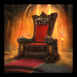 Quick Card Illustration - Throne