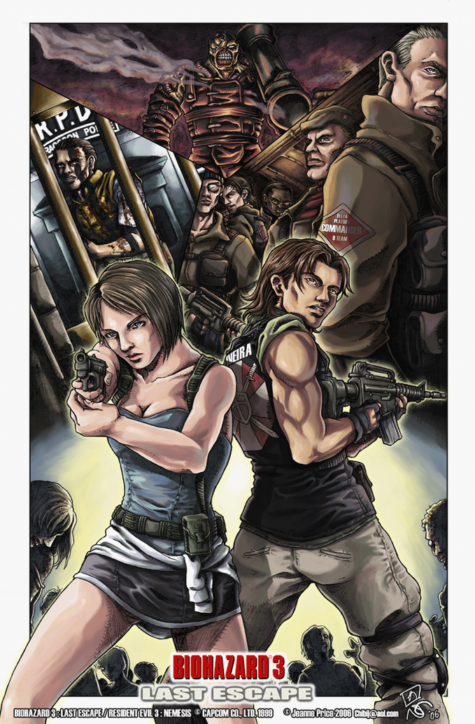 Poster RESIDENT EVIL 3 REMAKE by MarK-RC97 on DeviantArt