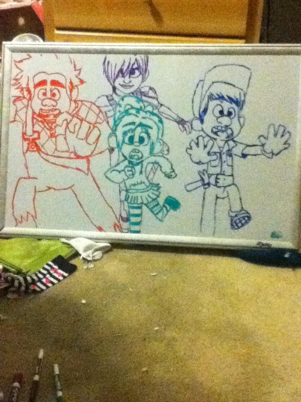 Running Wreck-it Ralph by vanceduke on DeviantArt