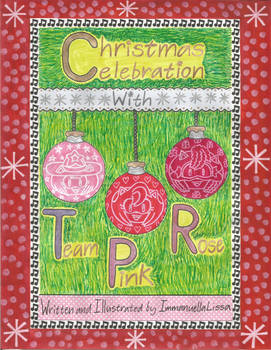 Christmas Celebration With Team Pink Rose Comic