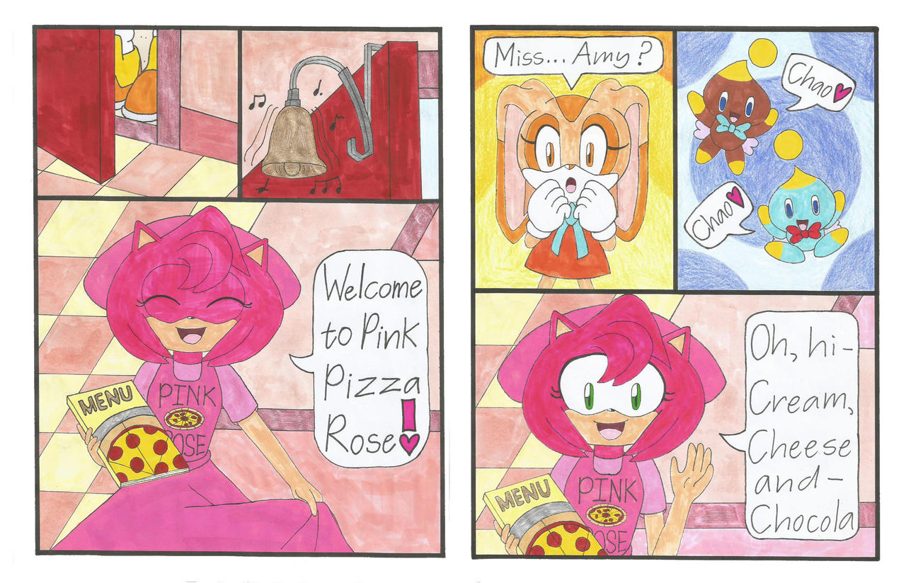 Team Pink Rose: It's Pizza Time! Comic P 80 - 81 by ImmanuellaLissa on ...