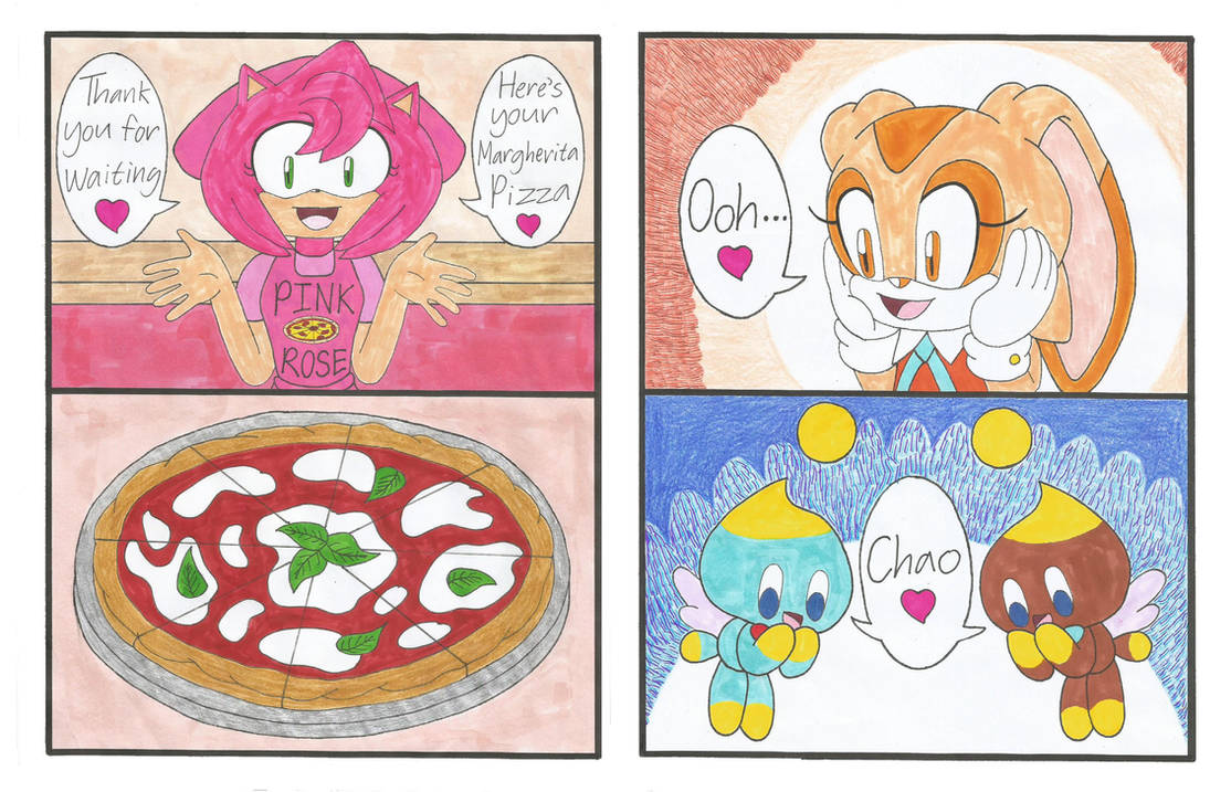 Team Pink Rose: It's Pizza Time! Comic P 121 by ImmanuellaLissa on ...
