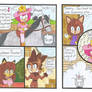 Team Pink Rose: Part-Time Heroines Comic 70-71