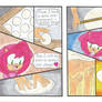 Team Pink Rose: It's Pizza Time! Comic Page 97-98
